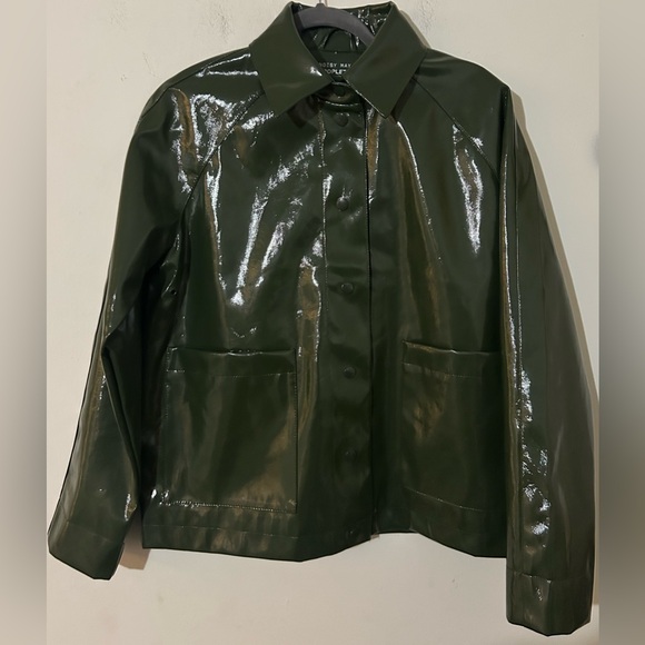 Noisy may Jackets & Blazers - Noisy May Polyurethane Waterproof Rain Jacket with Pockets
